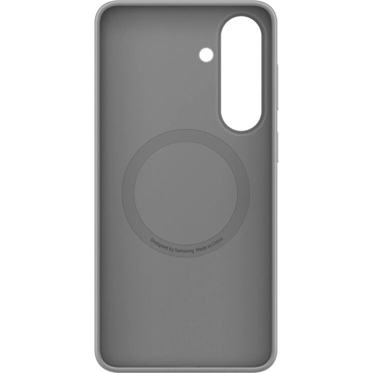 Оригинальный силиконовый чехол Silicone Magnet для Samsung Galaxy S26 Plus (S947) EF-ES947CJEGWW - Gray: фото 5 из 5