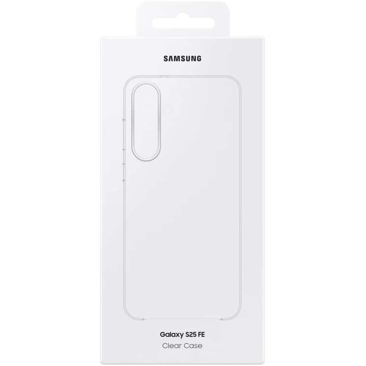 Пластиковый чехол Clear Case для Samsung Galaxy S25 FE (S731) EF-QS731CTEGWW - Transparent: фото 9 из 9