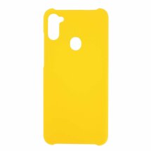 Пластиковый чехол Deexe Hard Shell для Samsung Galaxy A11 (A115) - Yellow: фото 1 из 5
