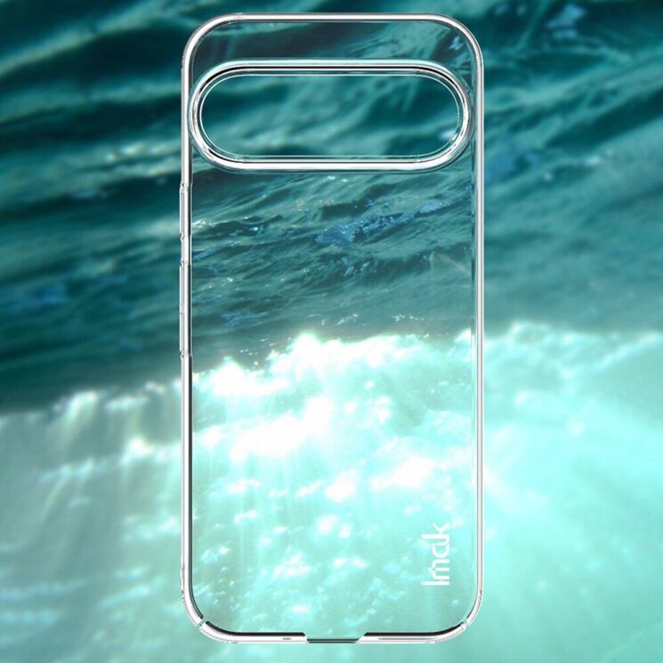 Пластиковый чехол IMAK Crystal II Pro для Google Pixel 9 Pro - Transparent: фото 3 из 9