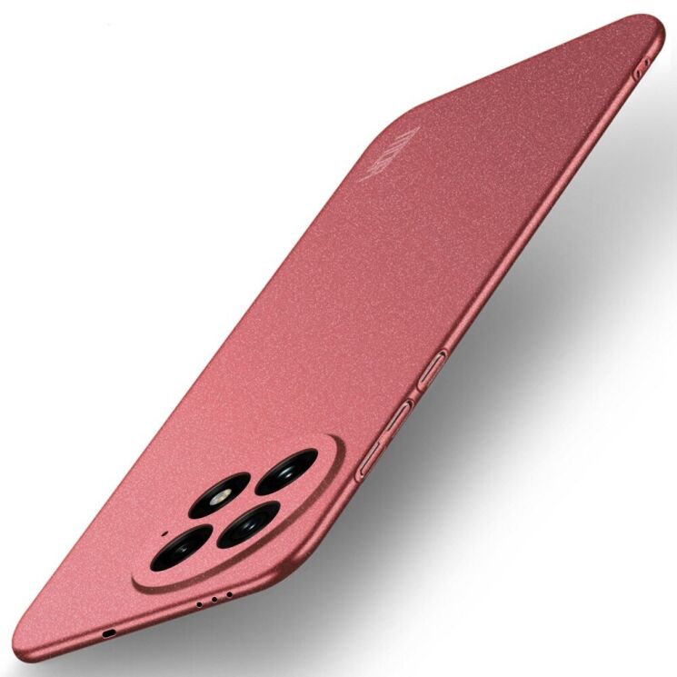 Пластиковый чехол MOFI Matte Series для OnePlus 13 - Red: фото 1 из 9
