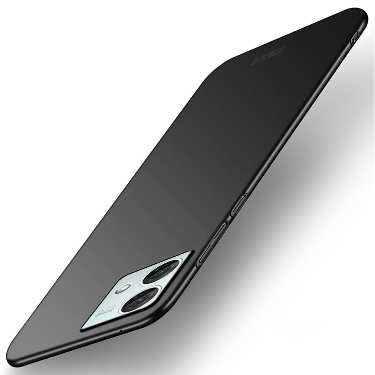 Пластиковий чохол MOFI Slim Shield для Motorola Moto G84 - Black: фото 1 з 9
