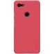 Пластиковый чехол NILLKIN Frosted Shield для Google Pixel 3 XL - Red (179204R). Фото 1 из 12