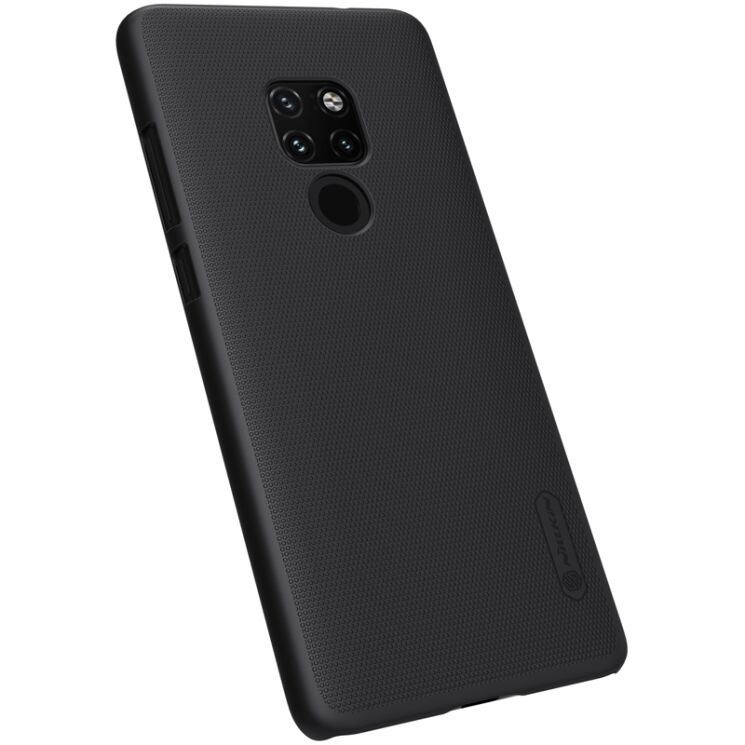 Пластиковый чехол NILLKIN Frosted Shield для Huawei Mate 20 - Black: фото 3 из 12