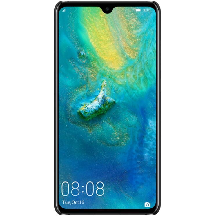 Пластиковый чехол NILLKIN Frosted Shield для Huawei Mate 20 - Black: фото 2 из 12