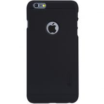 Пластиковый чехол NILLKIN Frosted Shield для iPhone 6/6s Plus - Black: фото 1 из 14