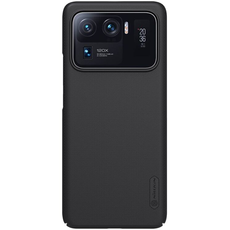 Пластиковый чехол NILLKIN Frosted Shield для Xiaomi Mi 11 Ultra - Black: фото 1 из 17