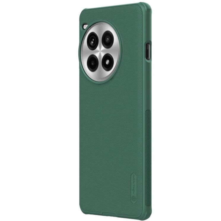 Пластиковый чехол NILLKIN Frosted Shield Pro для OnePlus Ace 3 Pro - Green: фото 4 из 18