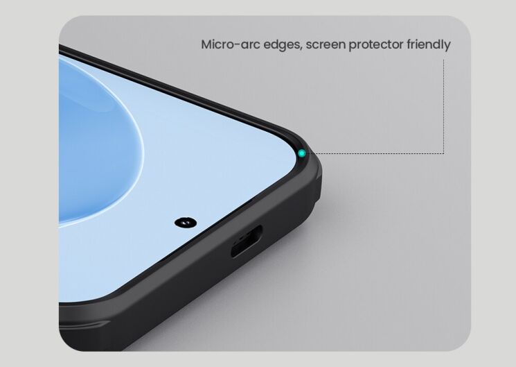 Пластиковий чохол NILLKIN Frosted Shield Pro для Xiaomi Poco F8 Pro - Black: фото 14 з 17