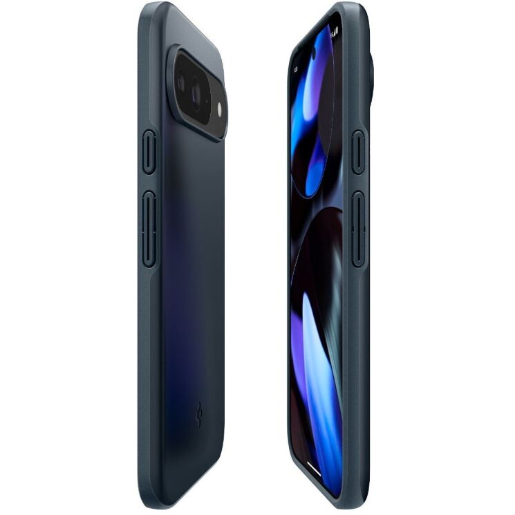 Пластиковый чехол Spigen (SGP) Thin Fit для Google Pixel 9 / 9 Pro - Metal Slate: фото 6 из 16