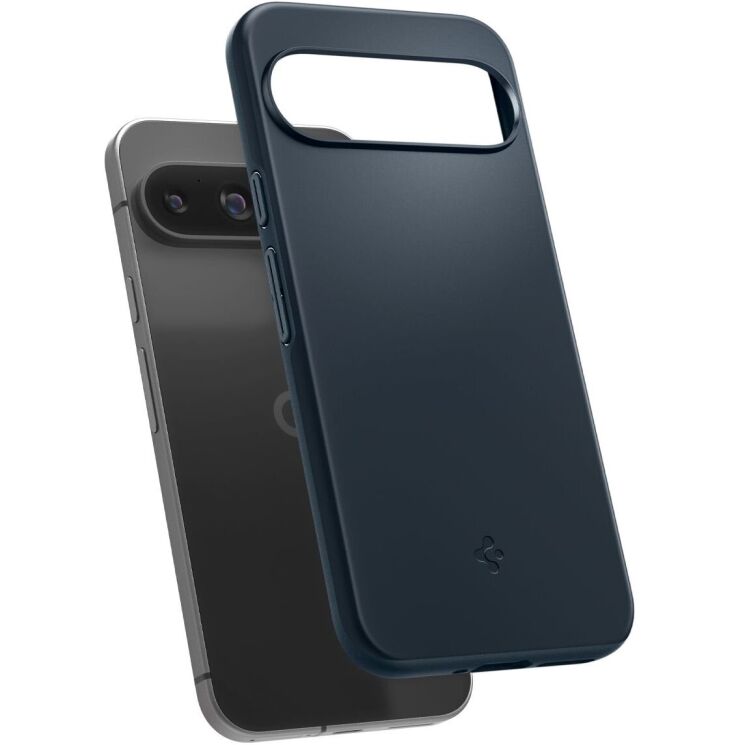 Пластиковый чехол Spigen (SGP) Thin Fit для Google Pixel 9 / 9 Pro - Metal Slate: фото 3 из 16