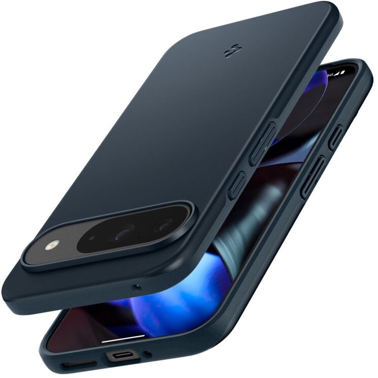 Пластиковый чехол Spigen (SGP) Thin Fit для Google Pixel 9 / 9 Pro - Metal Slate: фото 5 из 16