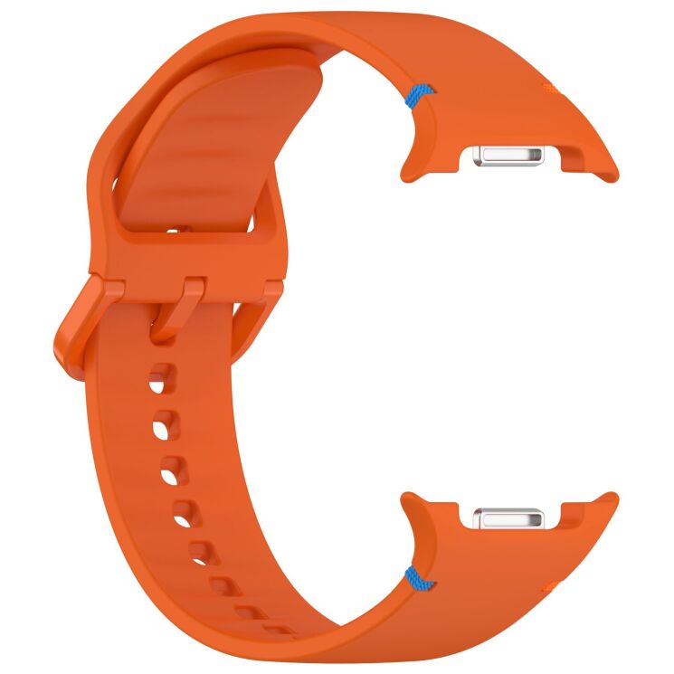 Ремінець ArmorStandart Soft Silicone (S/M) для Samsung Galaxy Watch 8 (40/44mm) / 8 Classic - Orange: фото 4 з 6