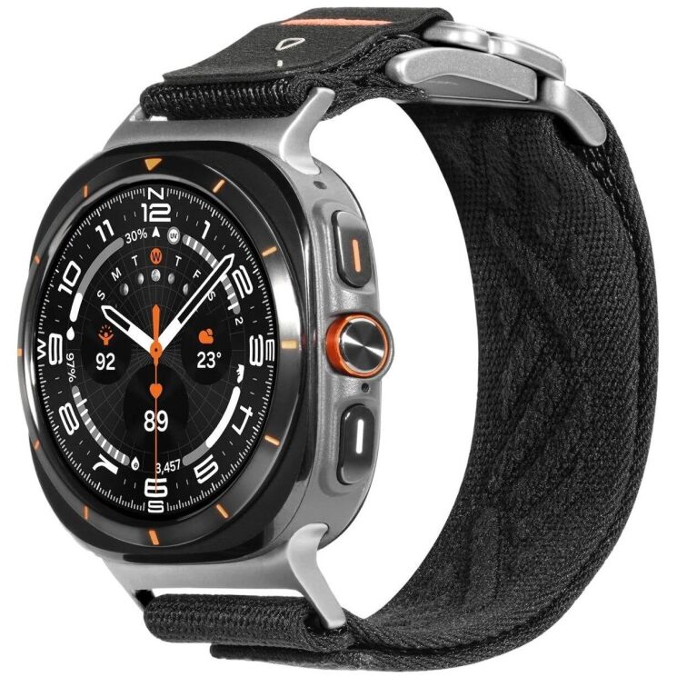 Ремінець AULUMU CS03 Titanium Mag Buckle Quick-Release Band для Samsung Galaxy Watch Ultra 2 / Ultra / Ultra (2025) - Silver: фото 1 з 12