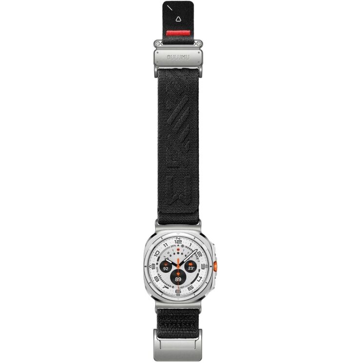 Ремінець AULUMU CS03 Titanium Mag Buckle Quick-Release Band для Samsung Galaxy Watch Ultra 2 / Ultra / Ultra (2025) - Silver: фото 4 з 12
