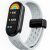 Ремінець Deexe Astra Strap для Xiaomi Mi Smart Band 8 / 9 - Light Grey: фото 1 з 9