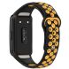 Ремінець Deexe Dot Color для Huawei Band 6 / Honor Band 6 - Black / Yellow (277806BY). Фото 1 з 12