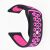 Ремінець Deexe Dot Color для Samsung Watch Active / Active 2 40mm / Active 2 44mm - Black / Rose: фото 1 з 4