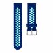 Ремешок Deexe Dual Color для Samsung Galaxy Watch 46mm / Watch 3 45mm / Gear S3 - Dark Blue / Light Blue (115816DB). Фото 3 из 5
