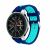 Ремешок Deexe Dual Color для Samsung Galaxy Watch 46mm / Watch 3 45mm / Gear S3 - Dark Blue / Light Blue: фото 1 из 5