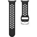Ремешок Deexe Dual Color для Samsung Galaxy Watch 8 (40/44mm) / 8 Classic - Black / Grey (384186BH). Фото 5 из 6