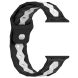 Ремінець Deexe Flex Series для Apple Watch 46 / 45 / 44 / SE 44 / 42 (Series 1-3) / Ultra / Ultra 2 / Ultra 3 - Black / White (251892BW). Фото 3 з 6