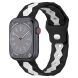 Ремінець Deexe Flex Series для Apple Watch 46 / 45 / 44 / SE 44 / 42 (Series 1-3) / Ultra / Ultra 2 / Ultra 3 - Black / White (251892BW). Фото 4 з 6