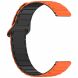 Ремешок Deexe Flexible Fit для часов с шириной крепления 20 мм - Orange / Black (895450BO). Фото 4 из 9