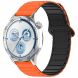 Ремешок Deexe Flexible Fit для часов с шириной крепления 20 мм - Orange / Black (895450BO). Фото 2 из 9