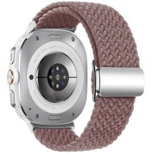 Ремешок Deexe Knitted Strap для Samsung Galaxy Watch Ultra (47mm) - Smoky Purple: фото 1 из 5