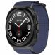 Ремешок Deexe Magic Tape для Samsung Galaxy Watch Ultra (47mm) - Midnight Blue (358006MB). Фото 3 из 4