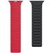Ремінець Deexe Magnetic Band для Apple Watch 46 / 45 / 44 / SE 44 / 42 (Series 1-3) / Ultra / Ultra 2 / Ultra 3 - Black / Red (251890BR). Фото 2 з 4