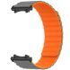 Ремінець Deexe Magnetic Band для Xiaomi Amazfit T-ReX 3 - Grey / Orange (382701HO). Фото 1 з 3