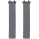 Ремінець Deexe Magnetic Band для Xiaomi Amazfit T-ReX 3 - Grey / Orange (382701HO). Фото 2 з 3