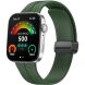 Ремешок Deexe Magnetic Braselet для Huawei Watch Fit 3 - Green (357108G). Фото 2 из 5