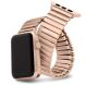 Ремінець Deexe Metal Loop для Apple Watch 46 / 45 / 44 / SE 44 / 42 (Series 1-3) / Ultra / Ultra 2 - Rose Gold (251351RG). Фото 2 з 7