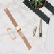 Ремінець Deexe Milanese Bracelet для Xiaomi Mi Band 7 - Rose Gold (298707RG). Фото 4 з 7