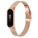 Ремінець Deexe Milanese Bracelet для Xiaomi Mi Band 7 - Rose Gold (298707RG). Фото 3 з 7
