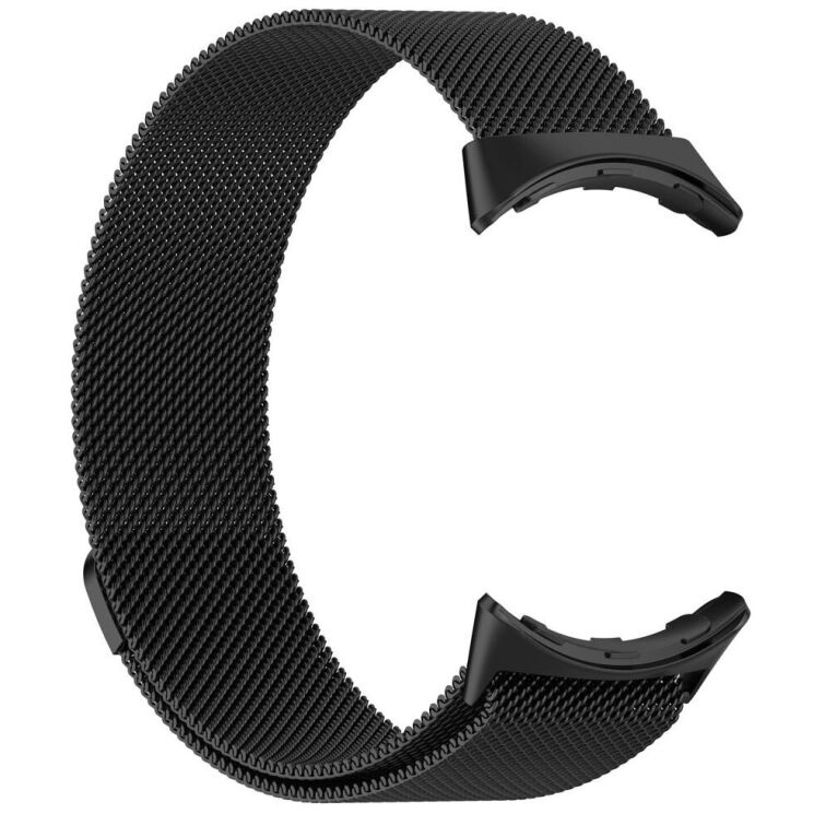 Ремешок Deexe Milanese Loop для Google Pixel Watch 3 (45mm) - Black: фото 2 из 7