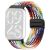 Ремешок Deexe Nylon Loop для Xiaomi Redmi Watch 4 / 5 / Mi Smart Band 8 Pro / Band 9 Pro - Rainbow: фото 1 из 6