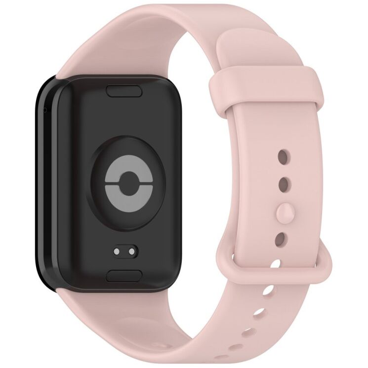 Ремешок Deexe Silicone Band для Xiaomi Mi Smart Band 9 Pro - Pink: фото 1 из 12