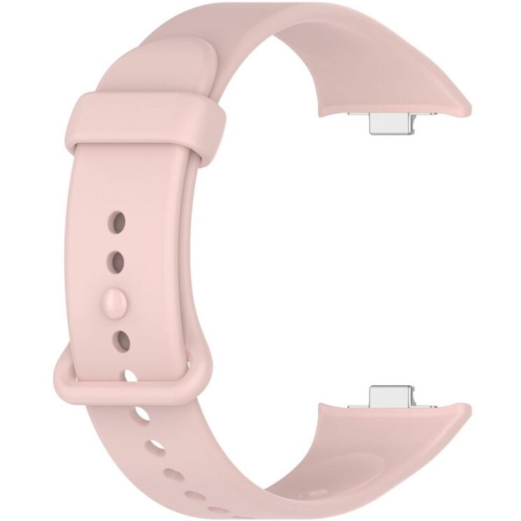 Ремешок Deexe Silicone Band для Xiaomi Mi Smart Band 9 Pro - Pink: фото 2 из 12