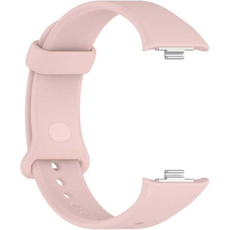 Ремешок Deexe Silicone Band для Xiaomi Mi Smart Band 9 Pro - Pink: фото 3 из 12