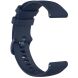 Ремешок Deexe Silicone Watchband для Huawei Watch GT 2 / GT 3 (42mm) - Navy Blue (288104DB). Фото 4 из 8