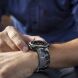 Ремешок Deexe Silicone Watchband для Samsung Galaxy Watch Ultra (47mm) / Ultra (2025) - Army / Green (358058AG). Фото 5 из 6