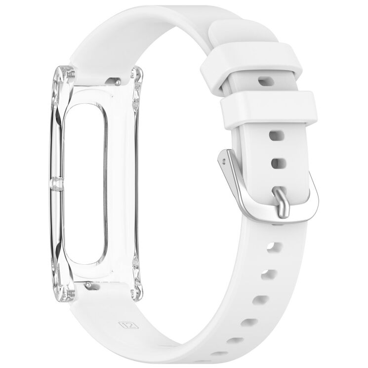 Ремешок Deexe Soft Silicone для Google Fitbit Air - White: фото 3 из 9