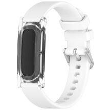 Ремешок Deexe Soft Silicone для Google Fitbit Air - White: фото 1 из 9