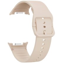 Ремінець Deexe Soft Silicone для Samsung Galaxy Watch 8 (40/44mm) / 8 Classic - Starlight: фото 1 з 6