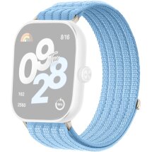 Ремешок Deexe Soft Weave для Xiaomi Redmi Watch 4 / Watch 5 / Watch 6 / Mi Smart Band 8 Pro / Band 9 Pro - Baby Blue: фото 1 из 5