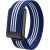 Ремінець для годинника Deexe Triple Fit для WHOOP 5.0 / MG - Blue / Black: фото 1 з 2